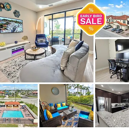 Luxury Oasis - Pool, Bbq, Patio - Cape Coral, Florida Apartamento Exterior foto